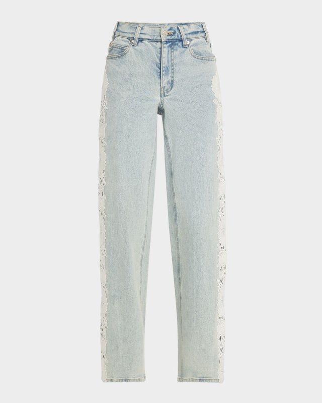 Jethro Lace Combo Jeans